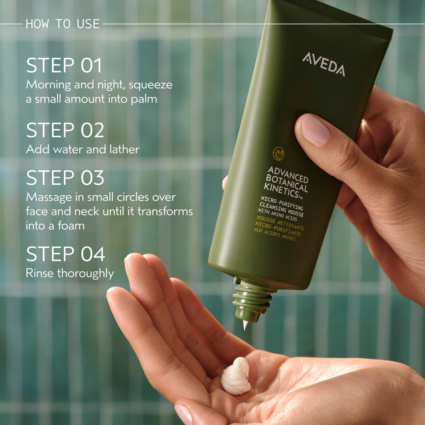 Aveda Advanced Botanical Kinetics™ Micro Purifying Cleansing Mousse