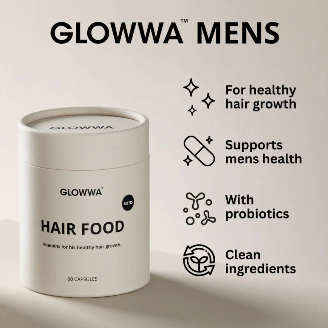 Father's Day Gift Guide: Give Dad the Gift of Confidence with GLOWWA Men's Hair Food