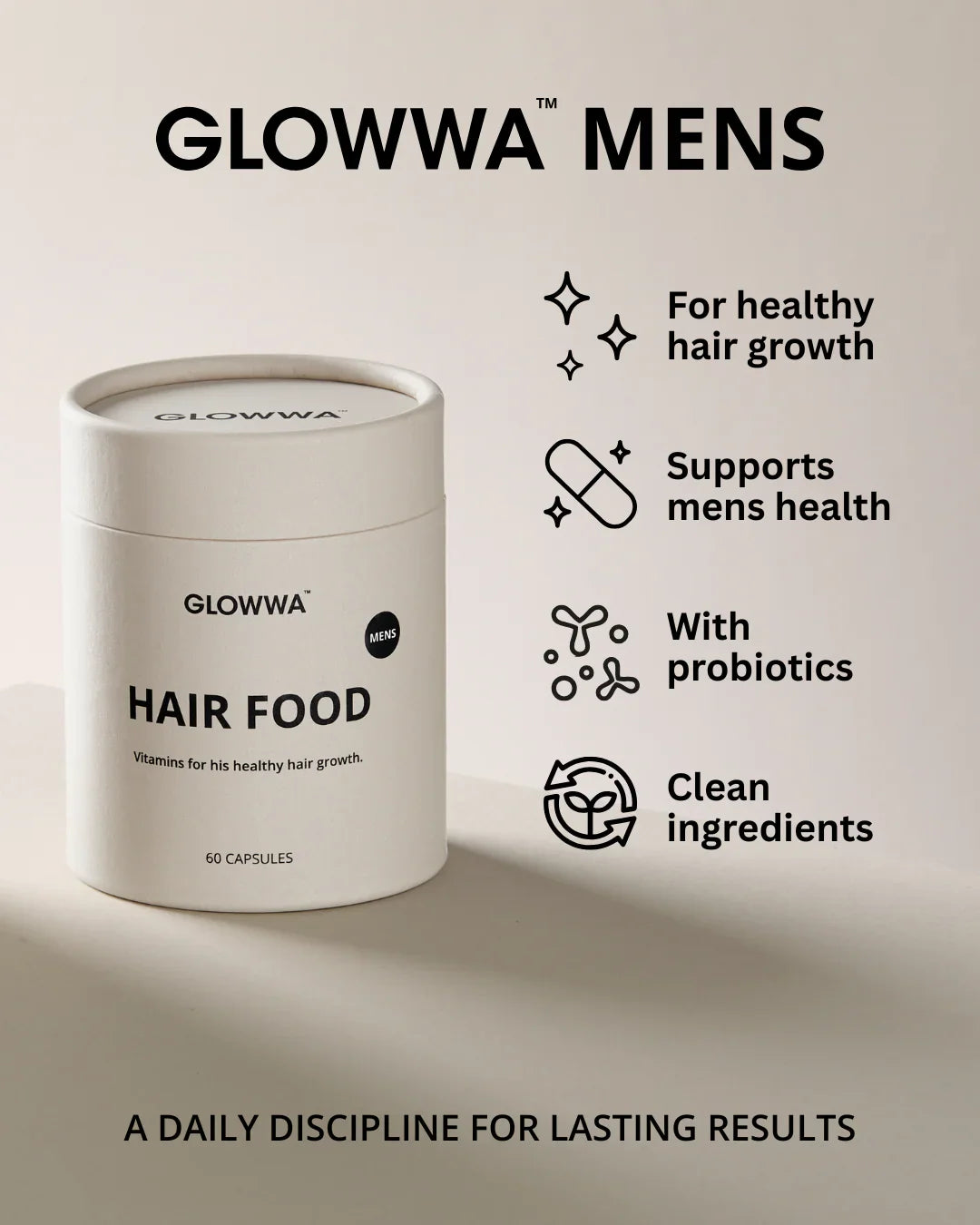 Glowwa Hair Food | Men's