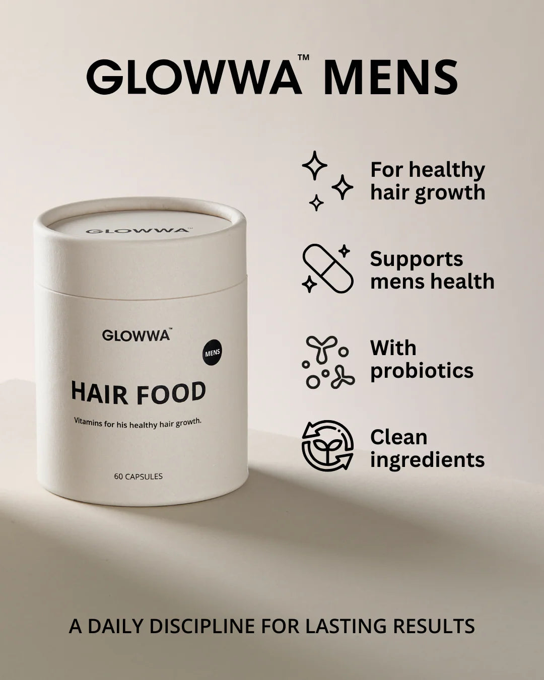 Glowwa Hair Food | Men's