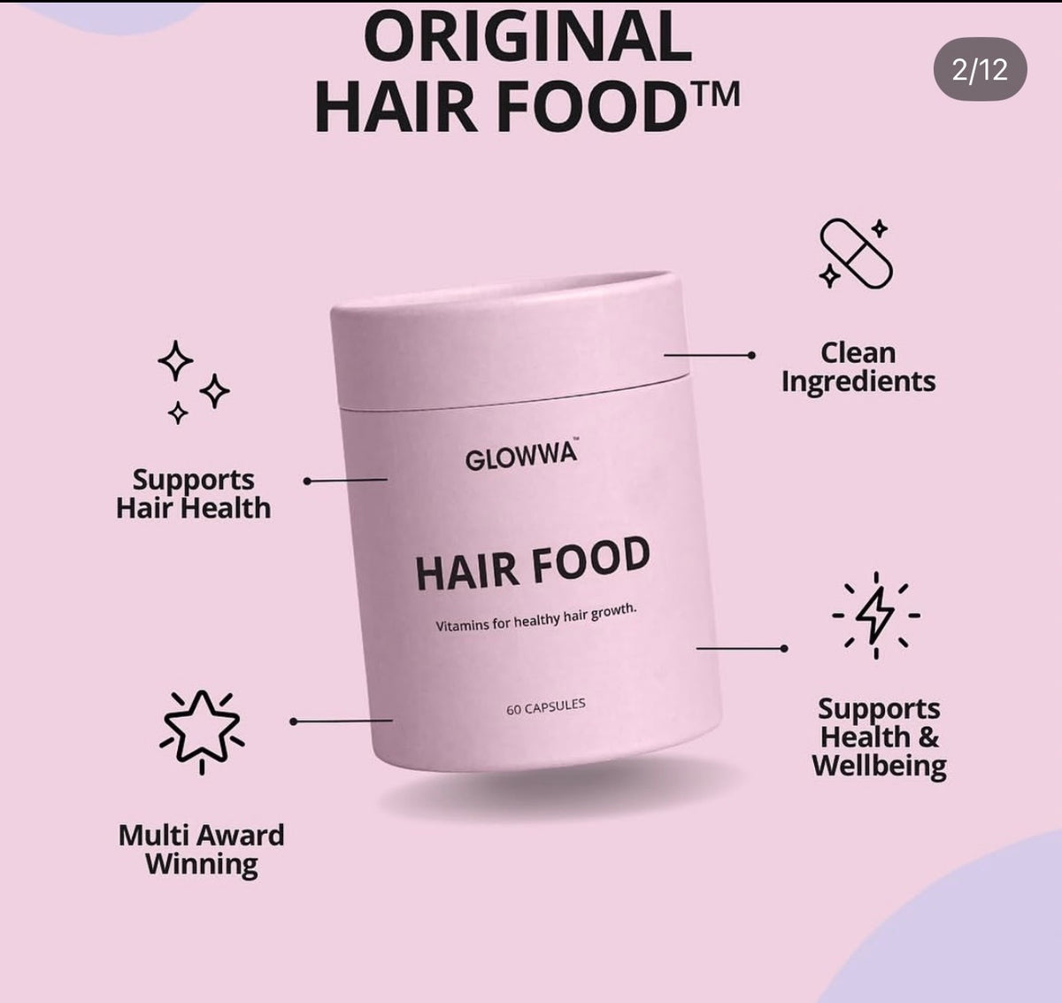 Glowwa Hair Food