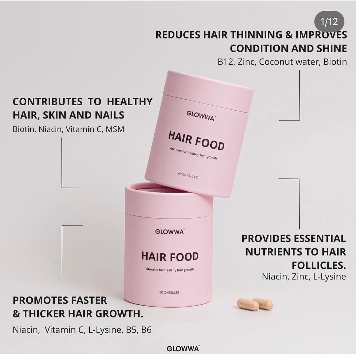 Glowwa Hair Food