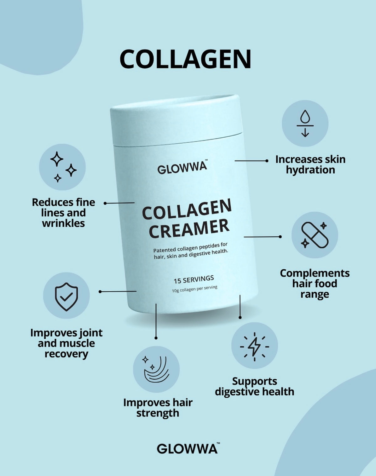 Glowwa Collagen Creamer