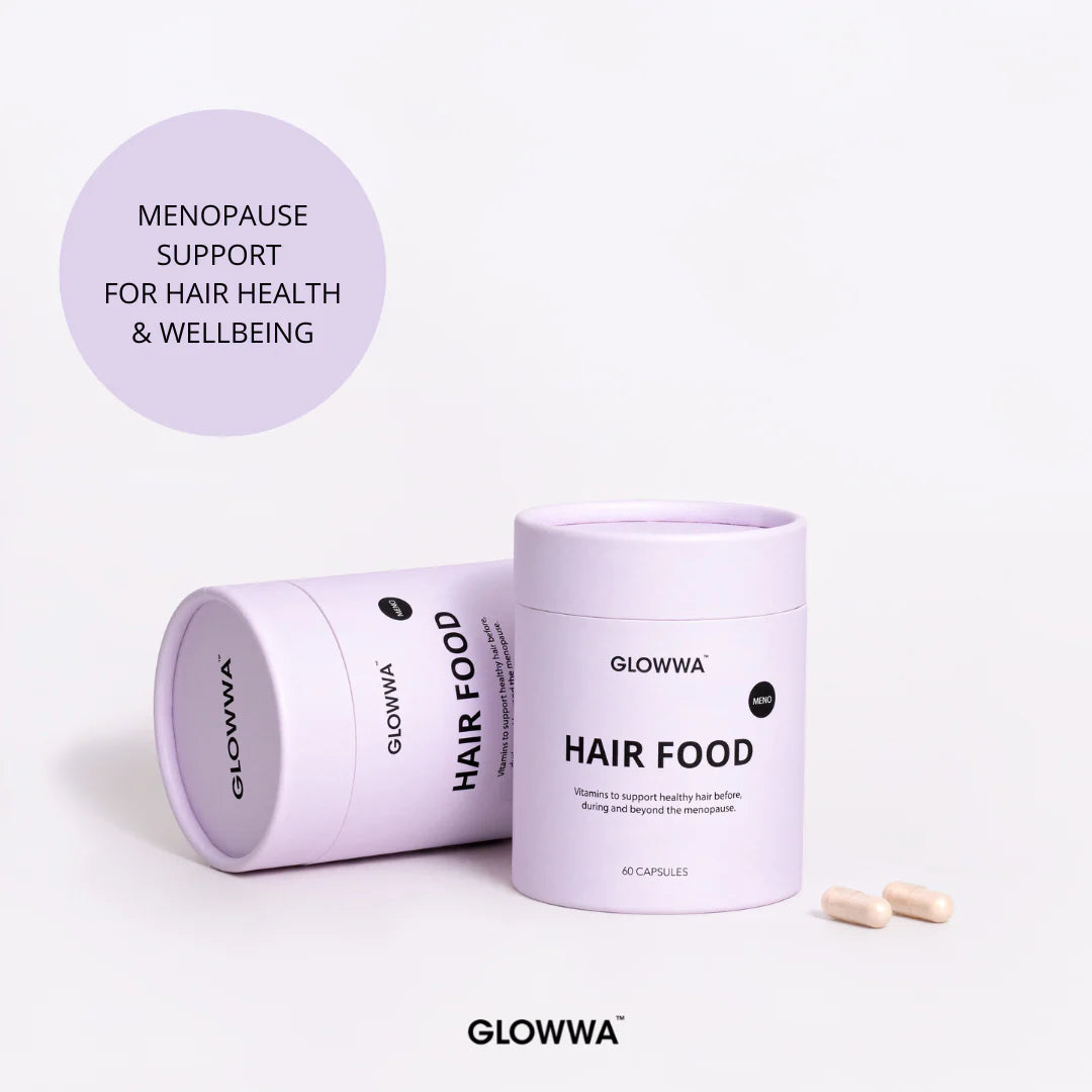 Glowwa Hair Food | Meno 3 Month Supply With Free Gift Worth £20!